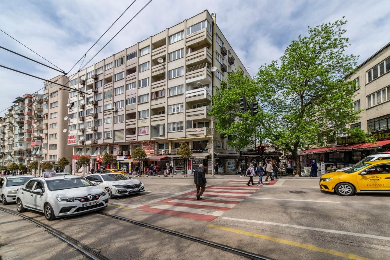 Altiparmak Central 2 Bdrm Apartment 伯萨 外观 照片