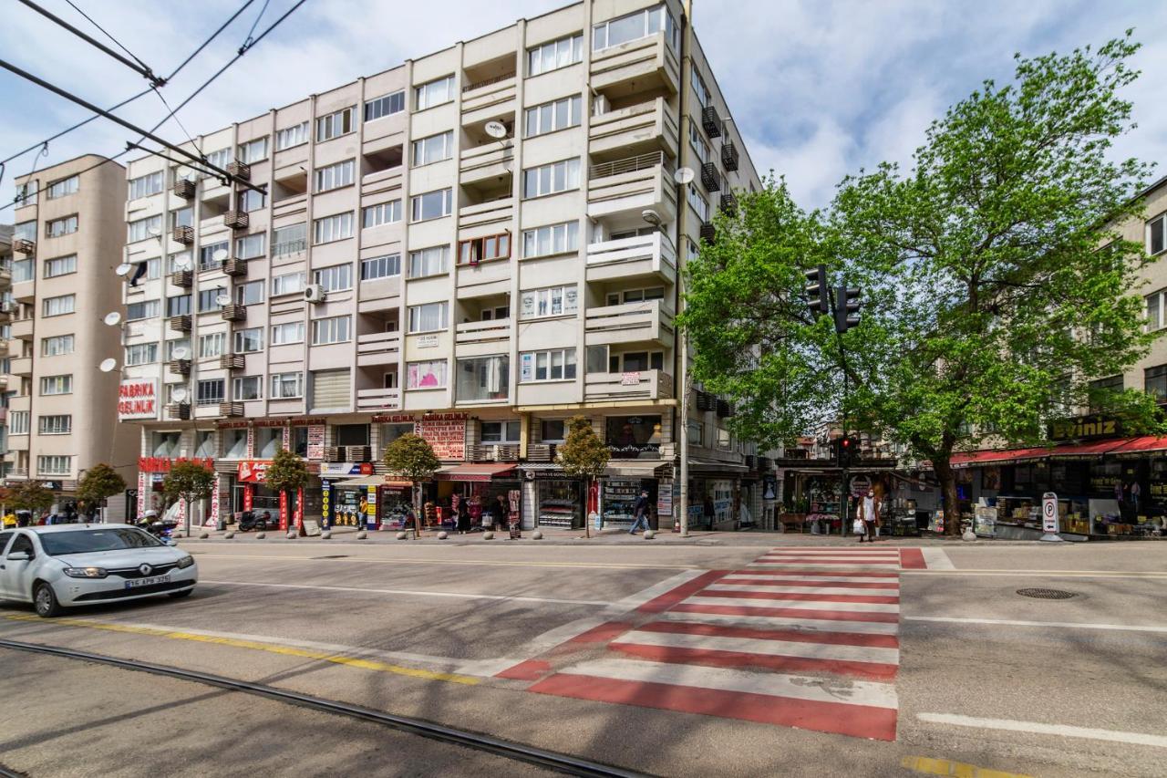 Altiparmak Central 2 Bdrm Apartment 伯萨 外观 照片