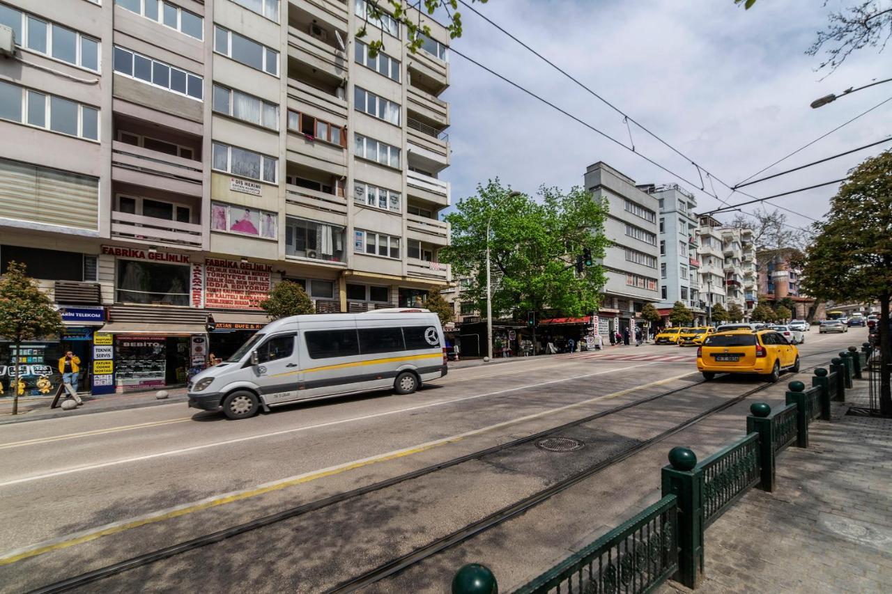 Altiparmak Central 2 Bdrm Apartment 伯萨 外观 照片